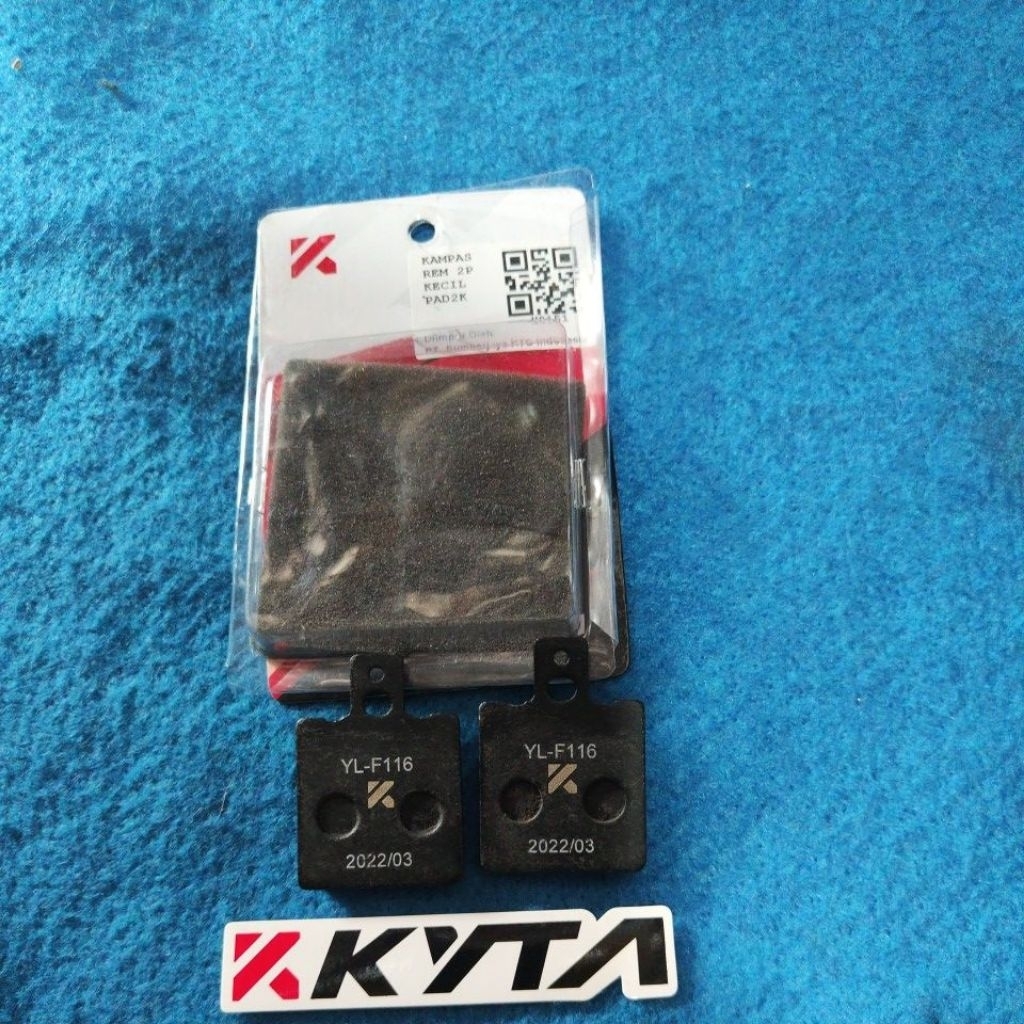 kampas rem dispacd  ktc kytaco brands udah Transformer ke logo K KYTA 2p kecil