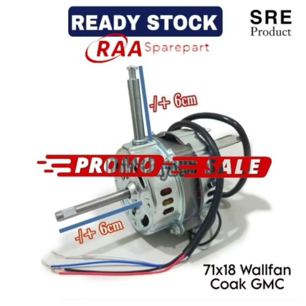 Dinamo Kipas Angin Wallfan/Dinding Merk GMC 518 18inch