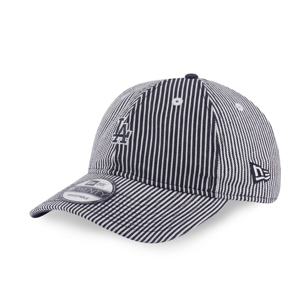 Topi New Era Cap Los Angeles Dodgers Patchwork Gray 9Twenty Adjustable Original