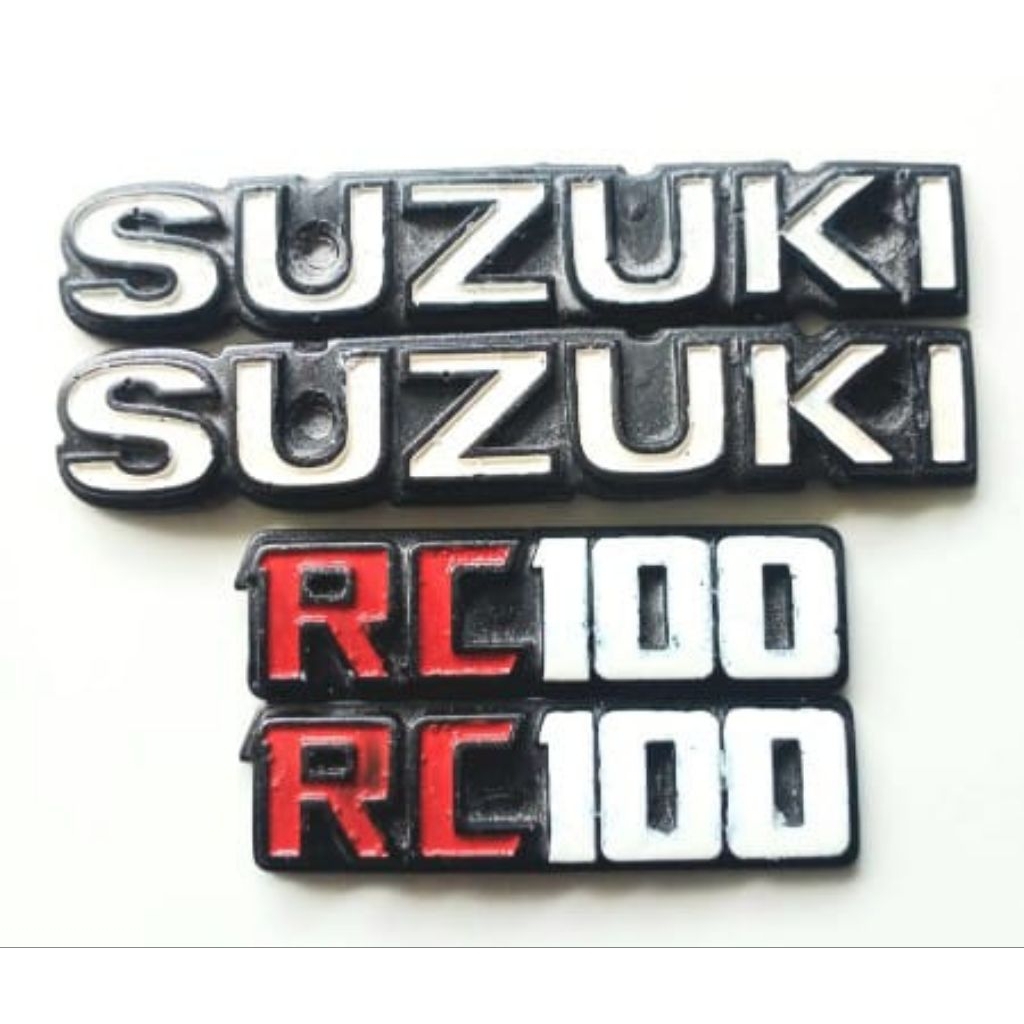 emblem set Suzuki rc100