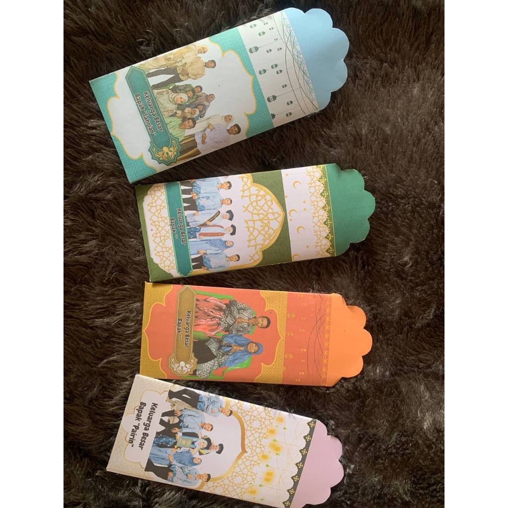 

AMPLOP LEBARAN COSTUM, FOTO SENDIRI, 1 PACK ISI 10-15 PCS TEMA 2