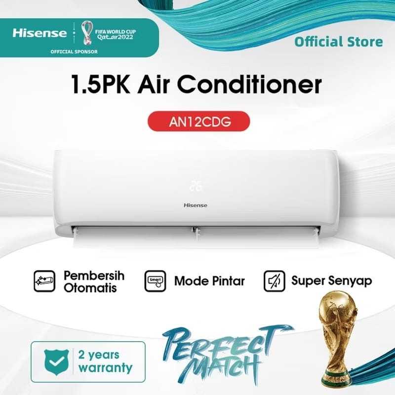 HISENSE AC 1,5PK AN12CDG FAST COOLING SERIES 12000 Btu/h