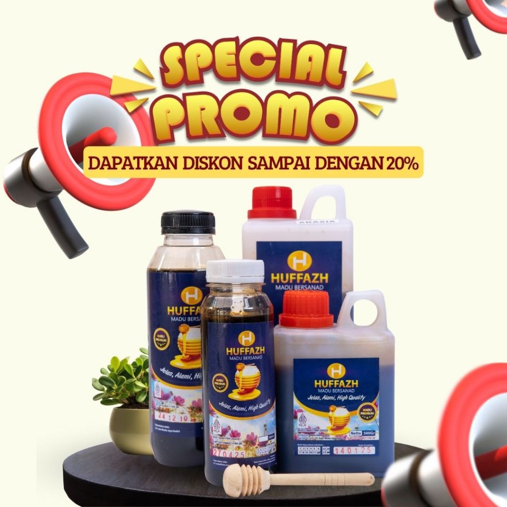 

MADU MURNI HUTAN SUMTRA 100% MURNI TANPA CAMPURAN | MADU HUFFAZH KEDIRI