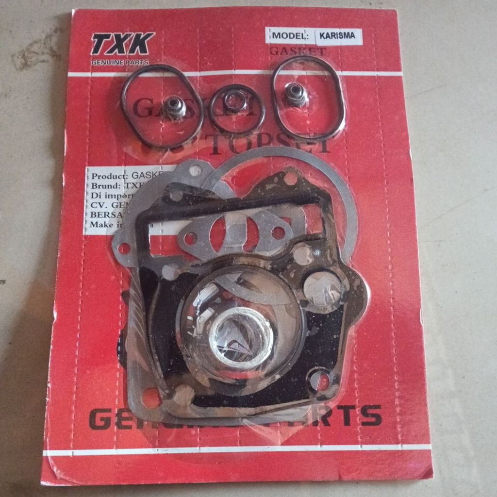 Paking Gasket Topset Top Set TXK KARISMA SUPRA X 125 KHARISMA X125 Original