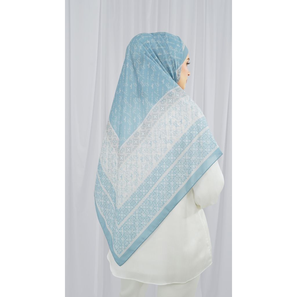 Mandjha hijab segi empat Rylie Ivan Gunawan