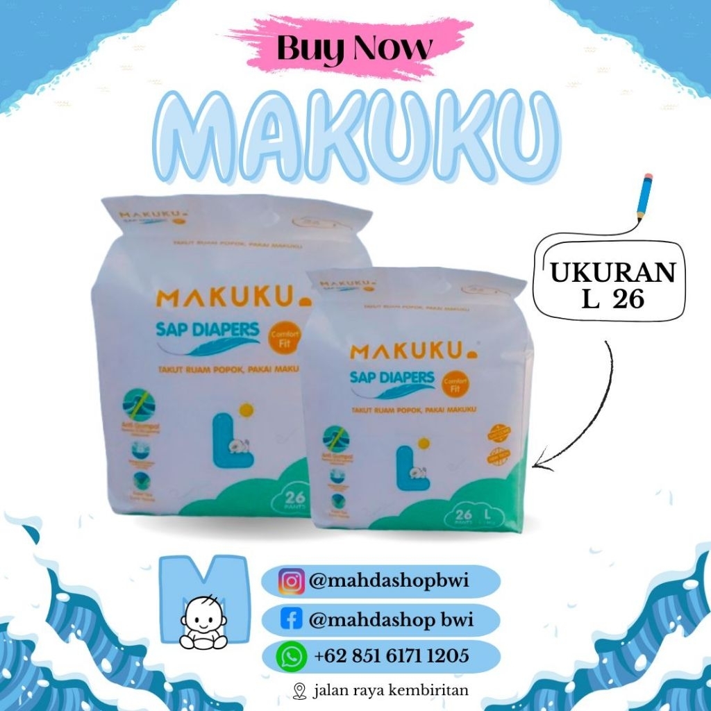 Pampers bayi / Pampers makuku / makuku / pants / Makuku Pampers bayi / Makuku