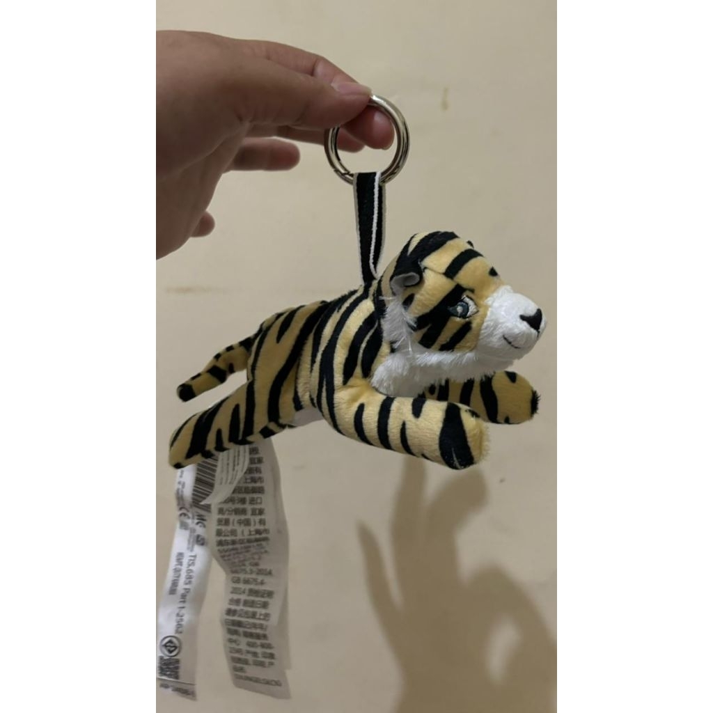 Boneka Harimau Gantungan Tas IKEA