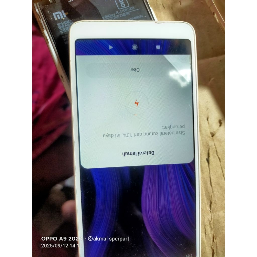 LCD XIAOMI REDMI 6A ORIGINAL COPOTAN MINUS