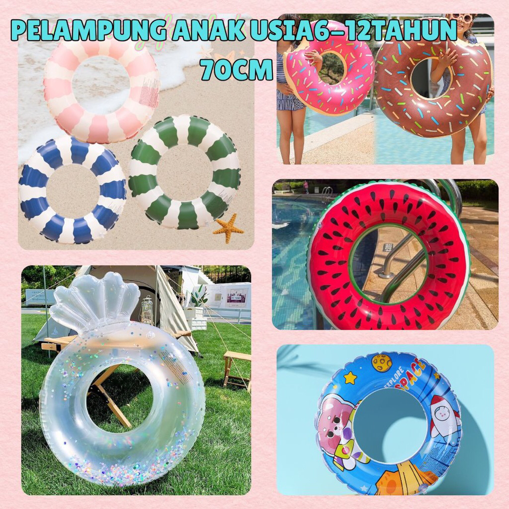 pelampung renang anak 70cm (5-7tahun)