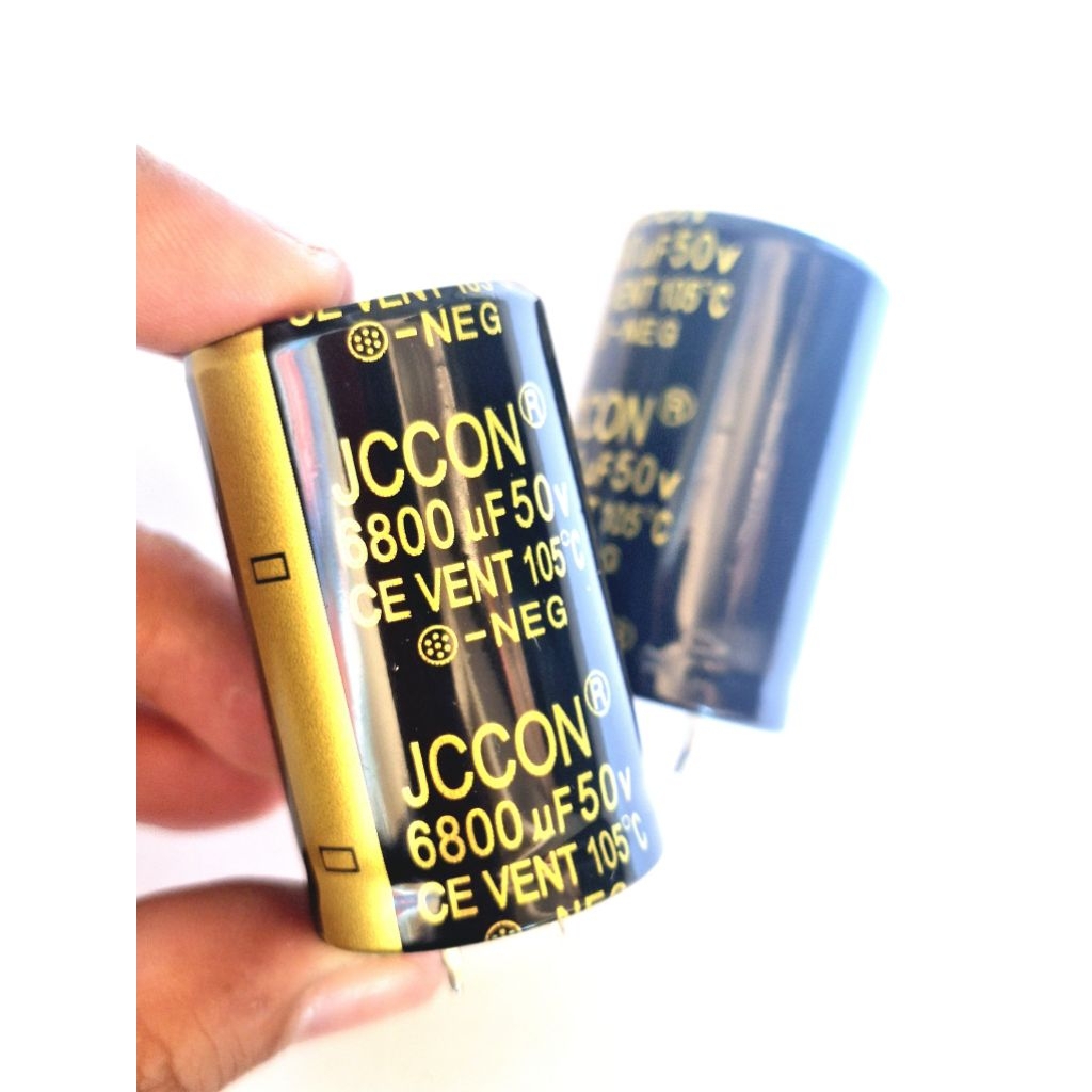 Capasitor Elco 6800uf 50v Elco 6.800/50v JCCON Original