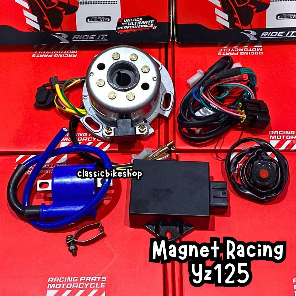Pengapian Magnet Racing YZ Thailand YZ 125 RIDE IT PNP Yamaha RXK RXS RXZ Fizr Dll Original RIDE IT