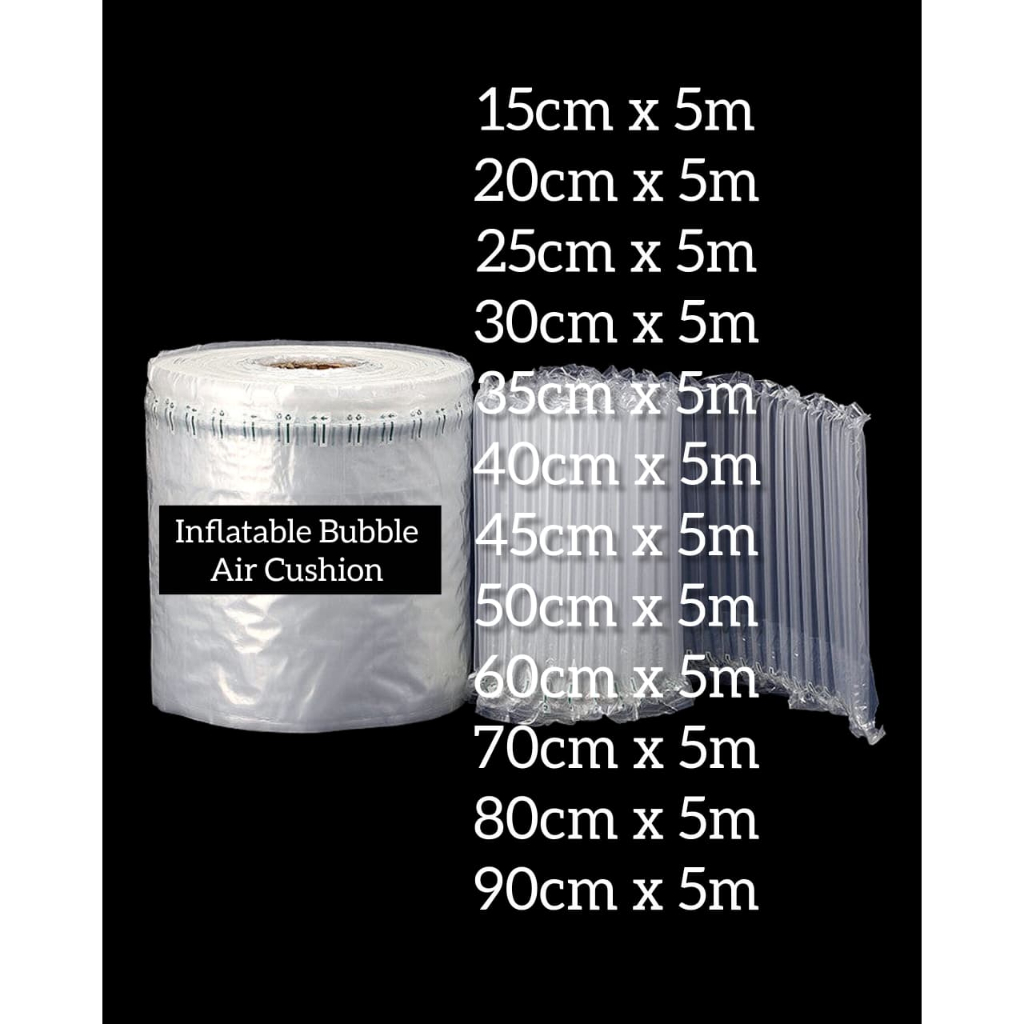 

Inflatable Air Bubble Cushion Column Ukuran 5M Ketebalan 45 Micron
