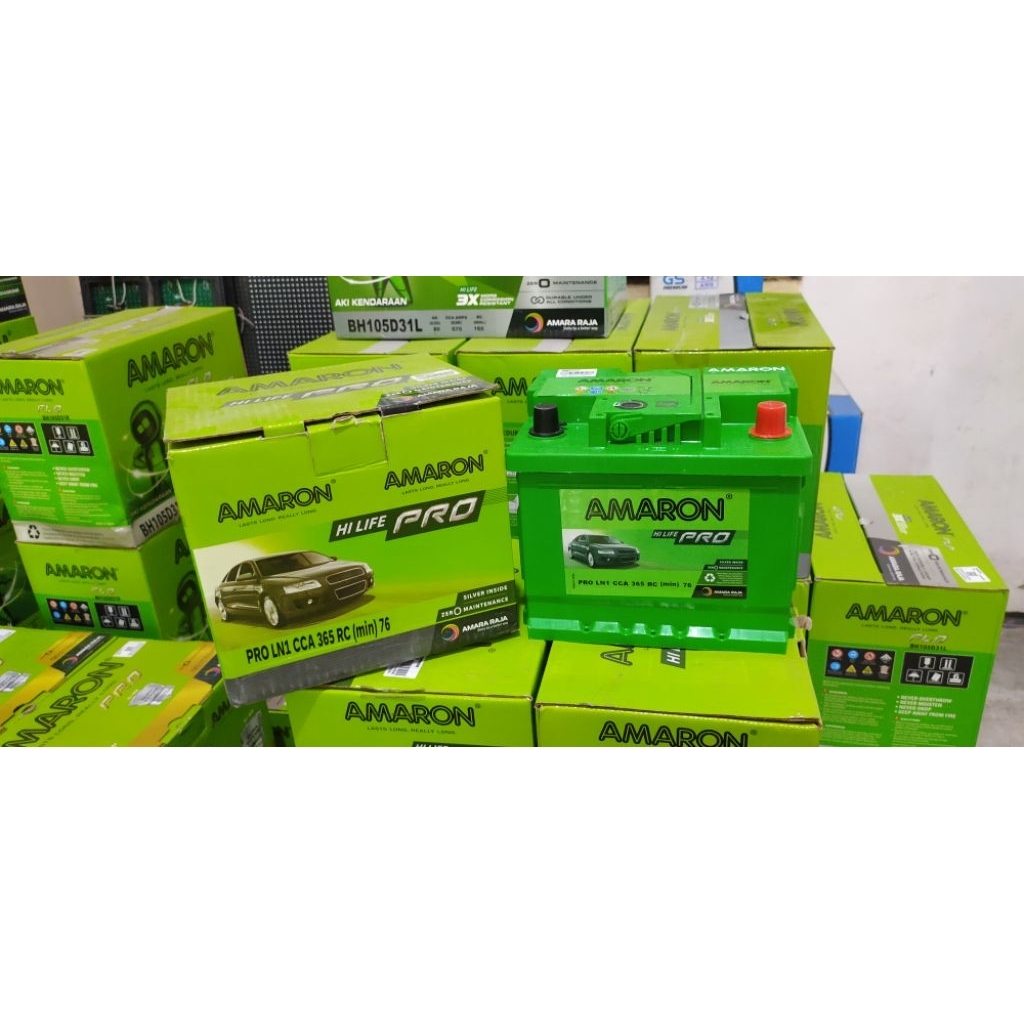 Aki Mobil Amaron Hilife Din 45 12V 45ah