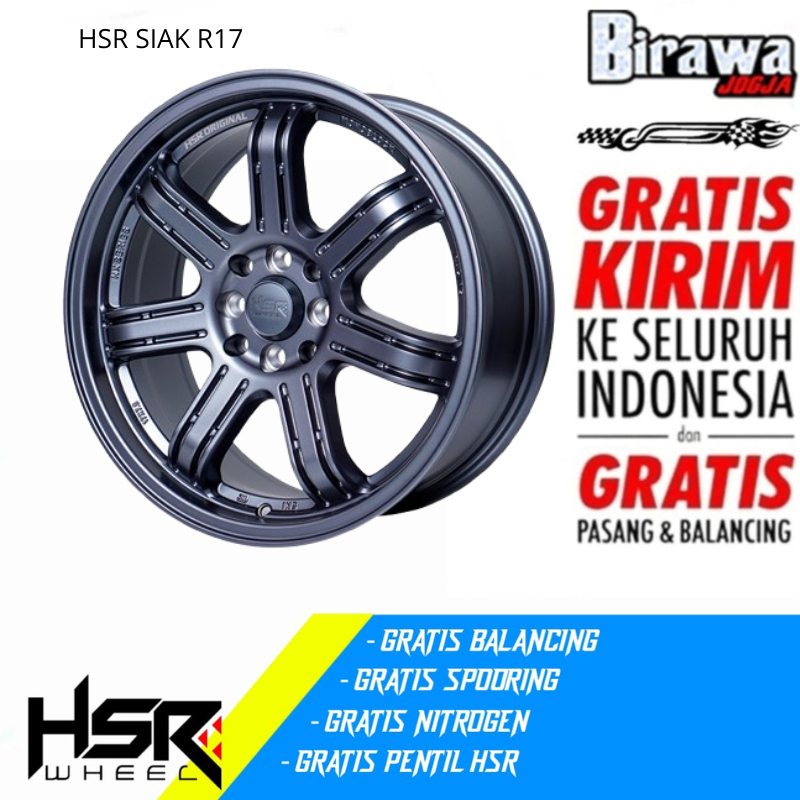 VELG RING 17 UNTUK MOBIL LIVINA, AVANZA, XENIA, KIJANG KAPSUL, PANTHER, VELOZ VELG PUTIH HSR SIAK