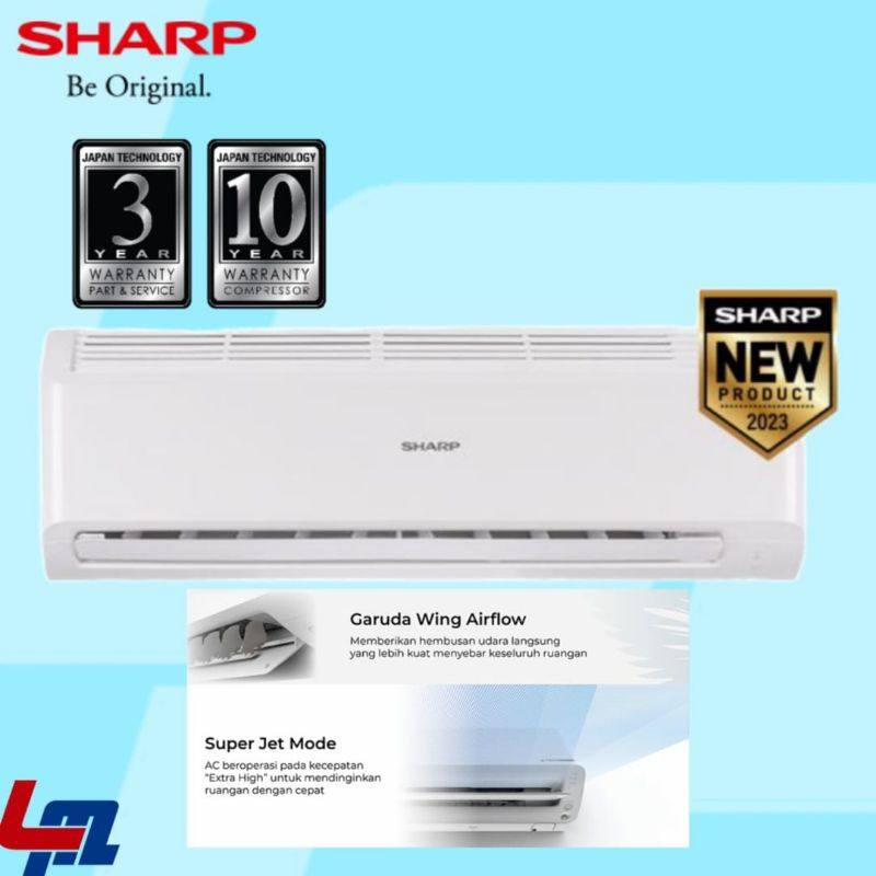 AC SHARP 1/2PK hemat listrik- (AH-A05BEY)