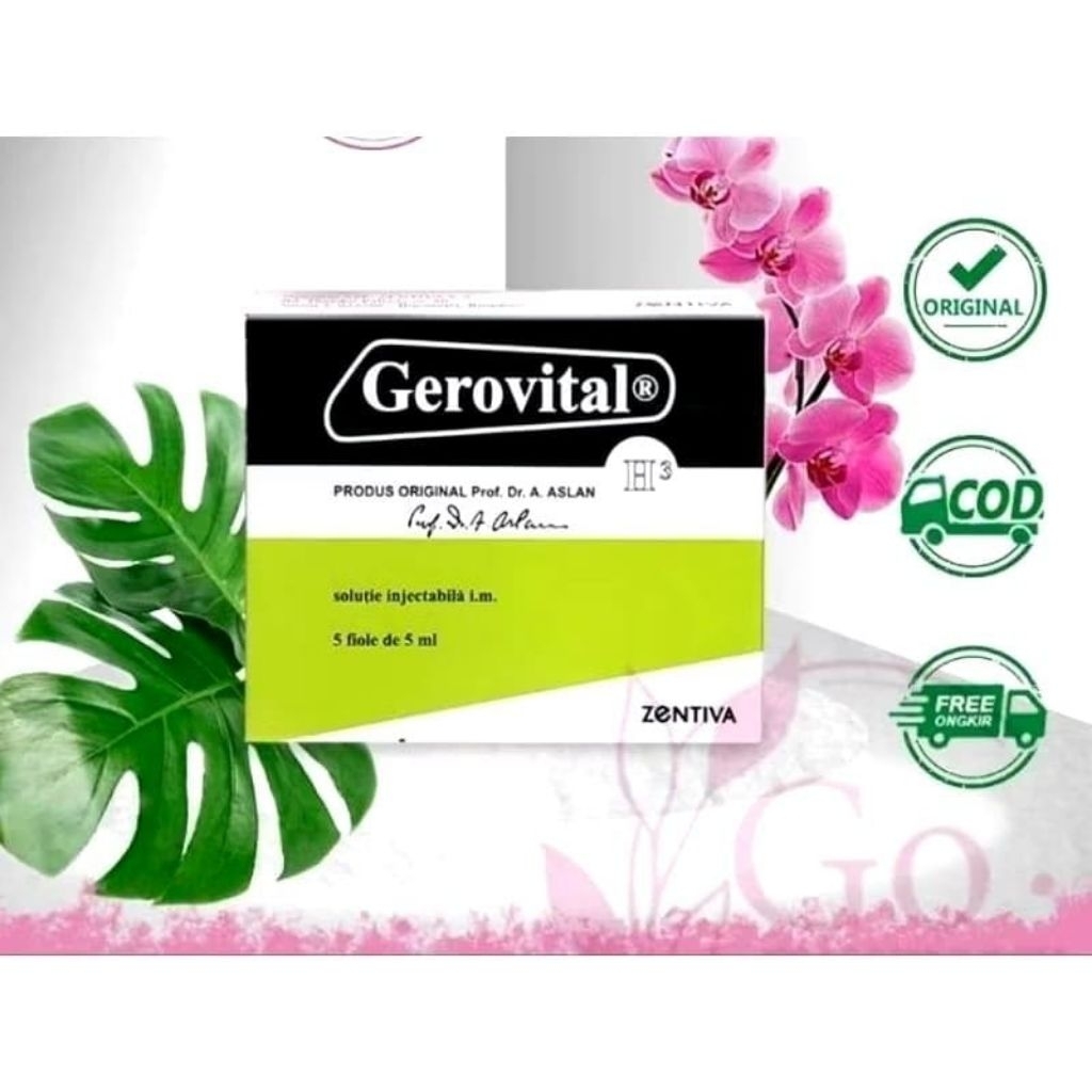Gerovital H3 || Ampul Coklat || Gerovital H3 Original