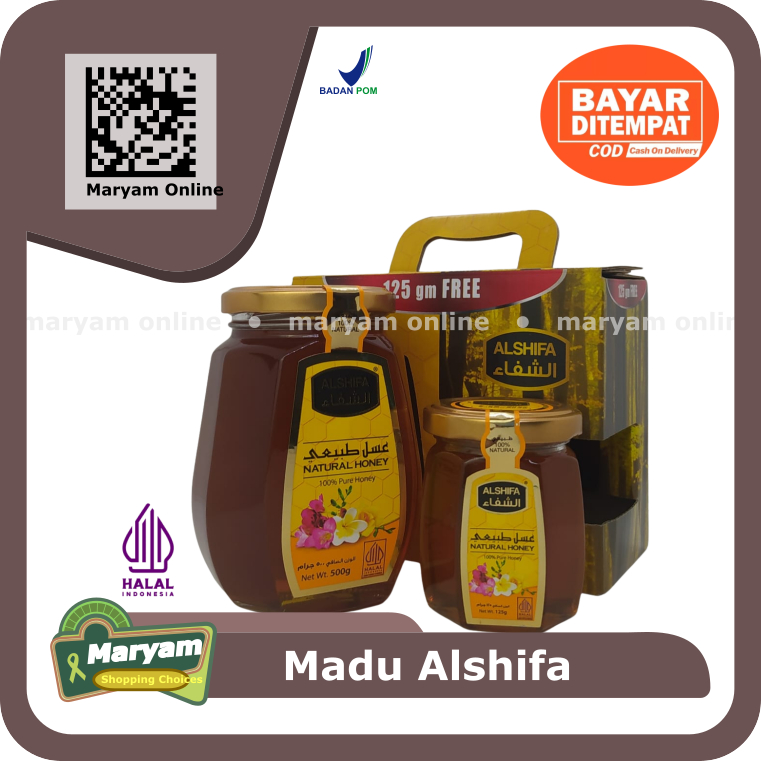 Madu Al Shifa 500gr Free 125gr
