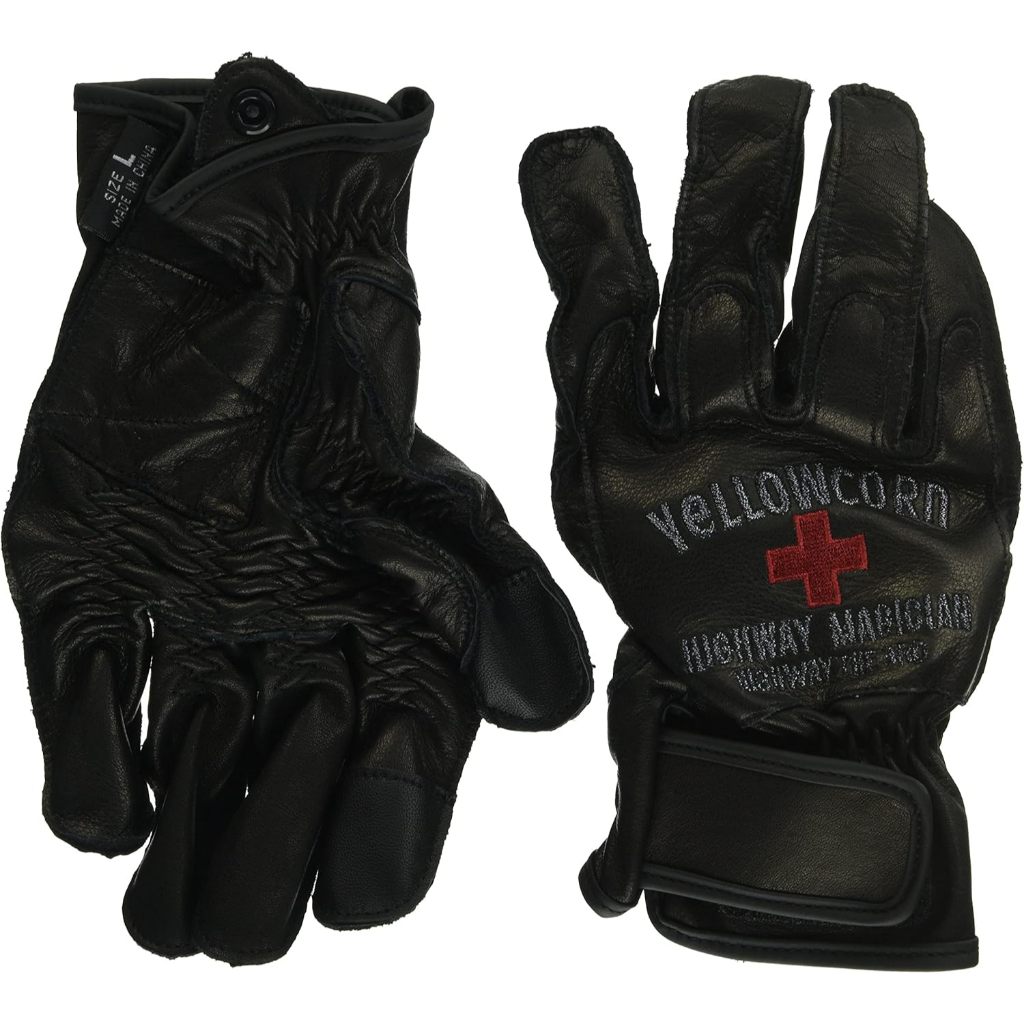 YELLOW CORN GLOVES G-2001 BLACK