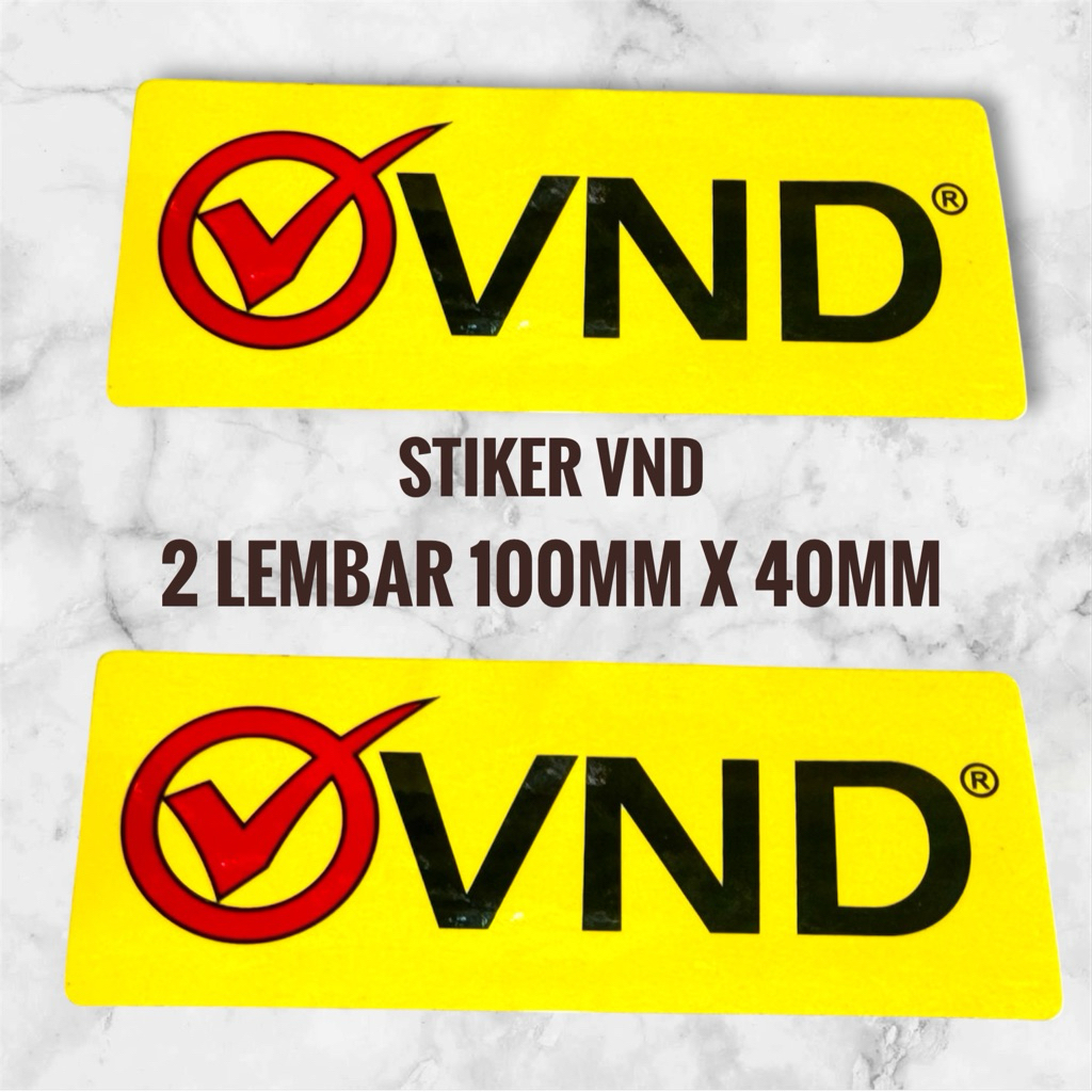 

STIKER VND 100MM X 40MM