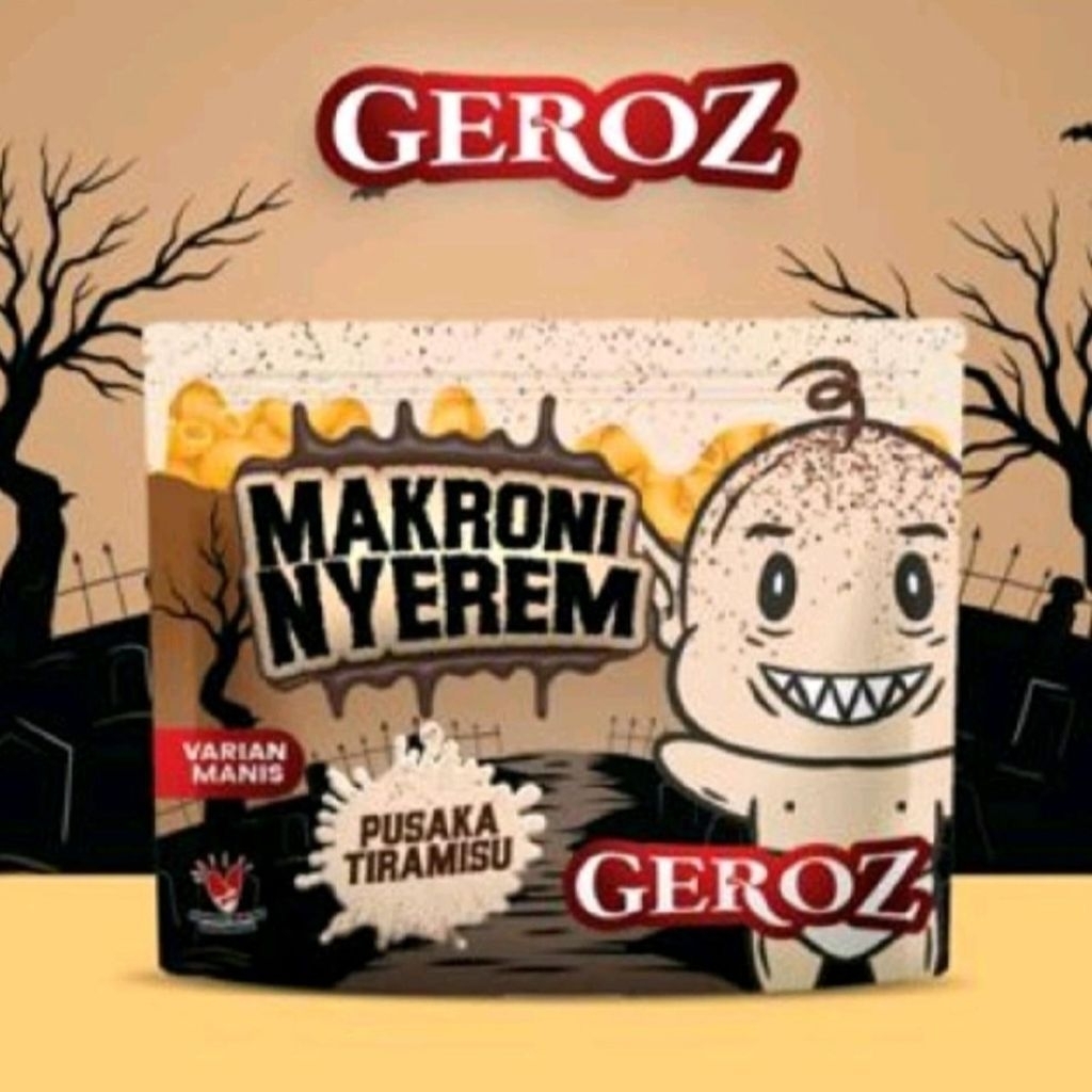 

Geroz Makaroni Nyerem Pusaka Tiramisu Varian Manis 170g