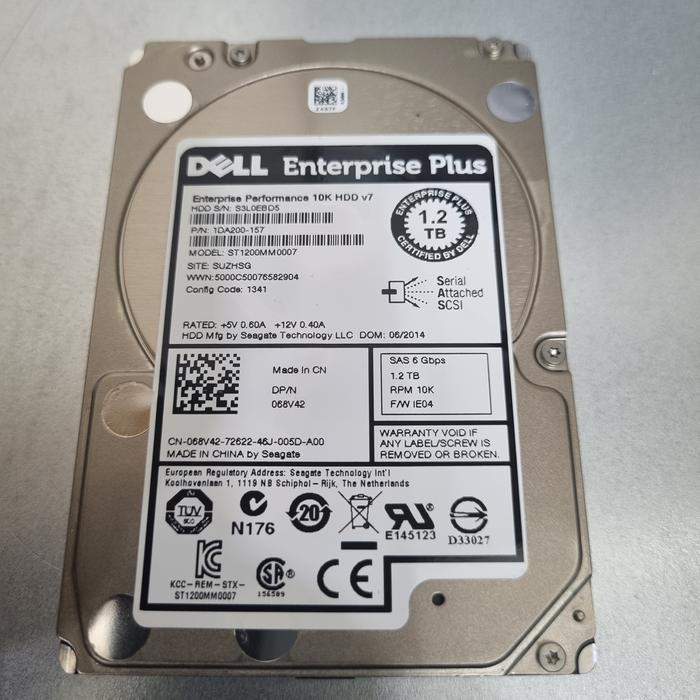 HARDISK SAS DELL ENTERPRISE 1.2TB