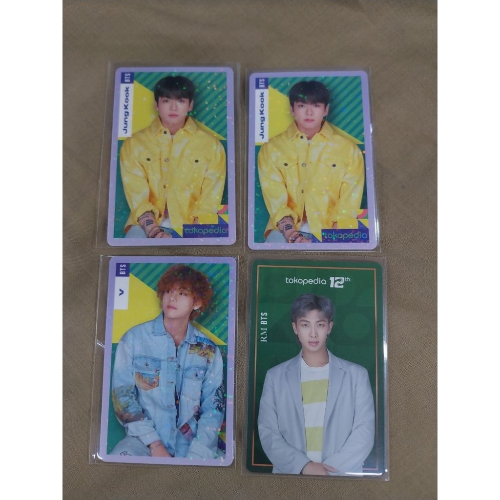 BTS POSTCARD DAN PHOTOCARD TOKO HIJAU