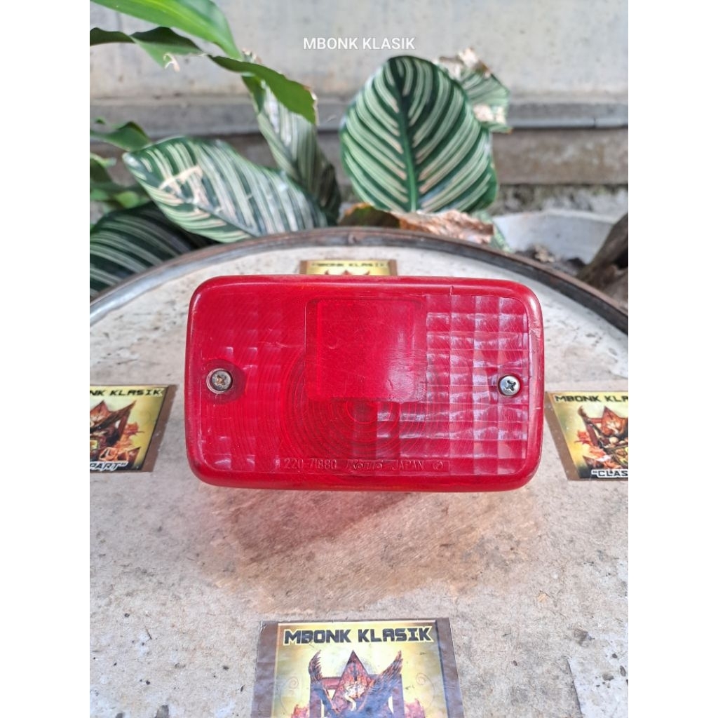 stoplamp yamaha rx100 ORIGINAL stoplamp rx100 dudukan stoplamp rx100 lampu belakang yamaha rx100 sto