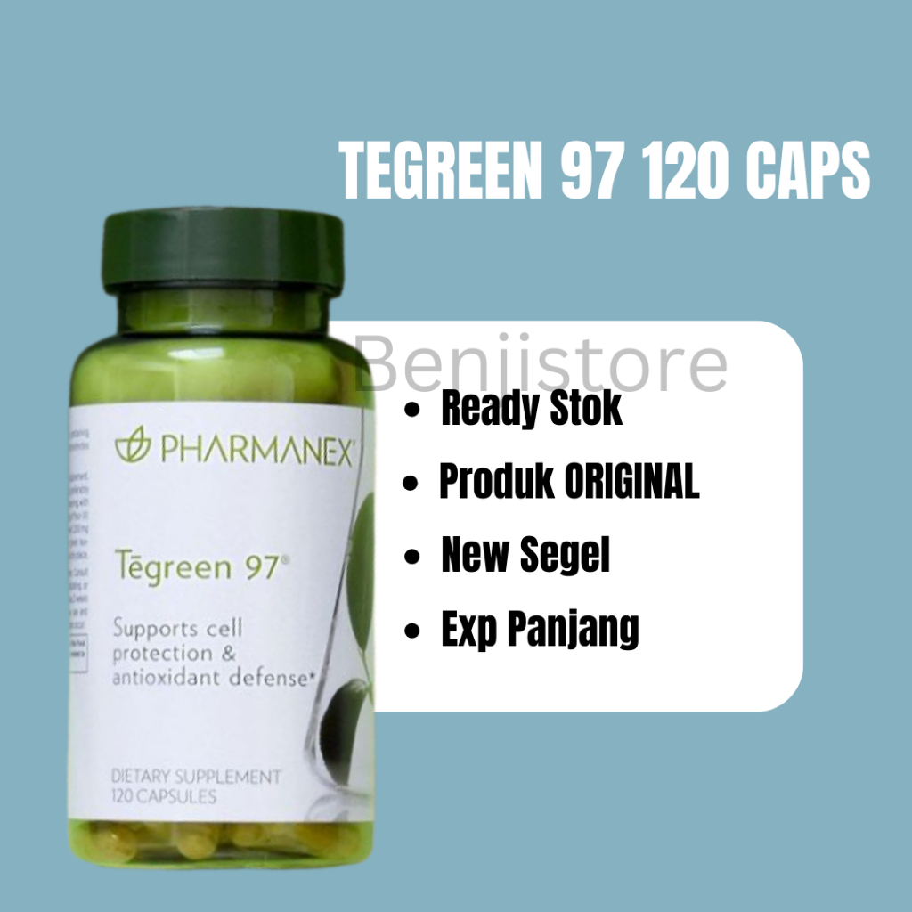 

Tegreenn teh hijau 120 capsul ED 08/2026 -- bjs