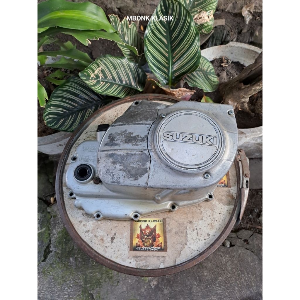 kalter blok mesin tutup bak kopling suzuki trs 118 katana ORIGINAL bak kopling suzuki trs katana blo