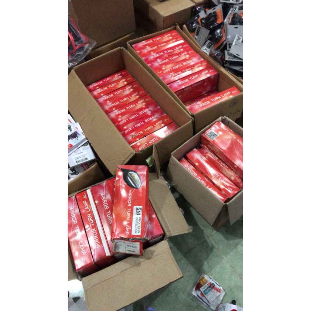 hot product spion led vario dan beat original honda spion motor dengan lampu sein led original