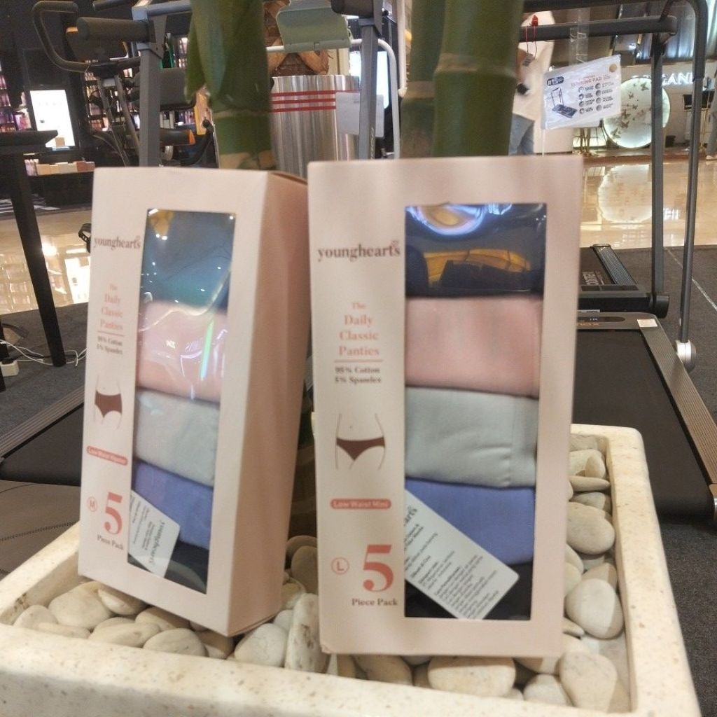 YOUNG HEARTS PANTY PACK KATUN MINI DAN HIPSTER