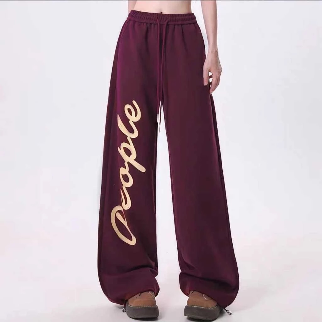 Celana Jogger Wanita Korean Style Premium Fleece Skena Outfit