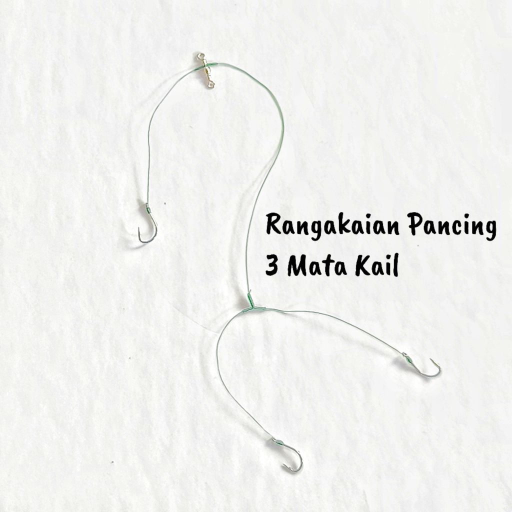 Rangakaian Pancing 3 Mata Kail