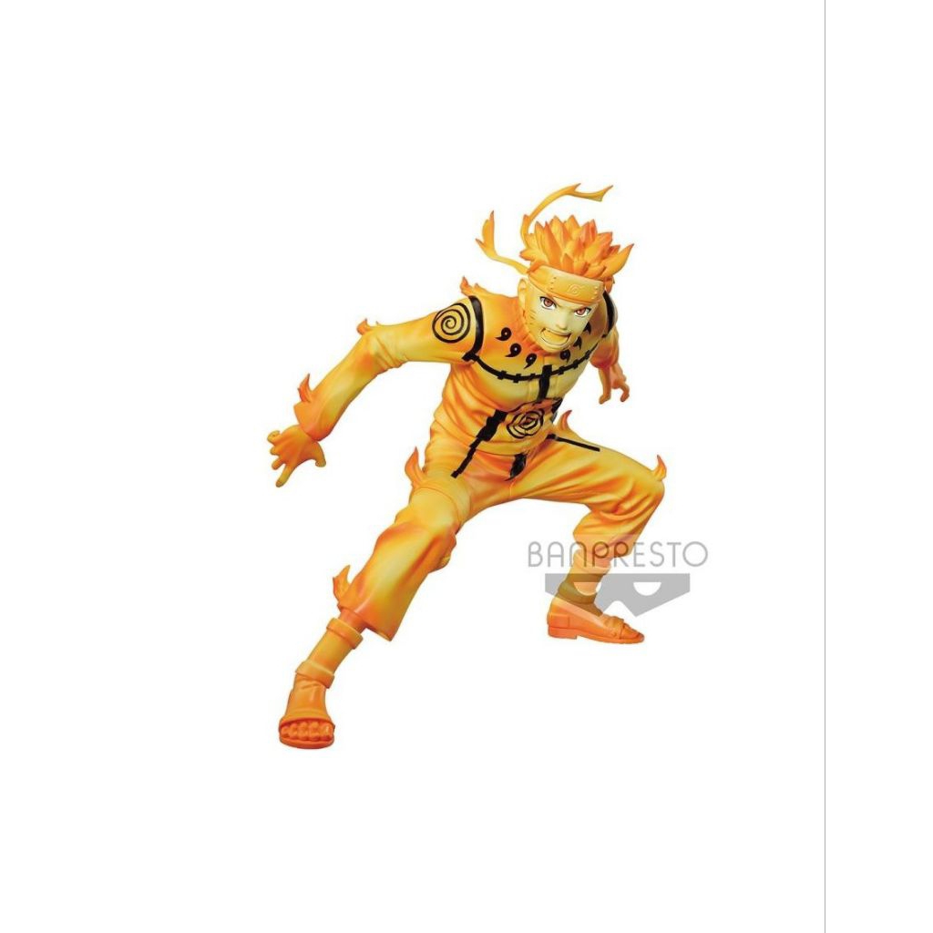Action Figure Naruto Mode Cakra Kurama Vibration Stars Original Bandai Spirits
