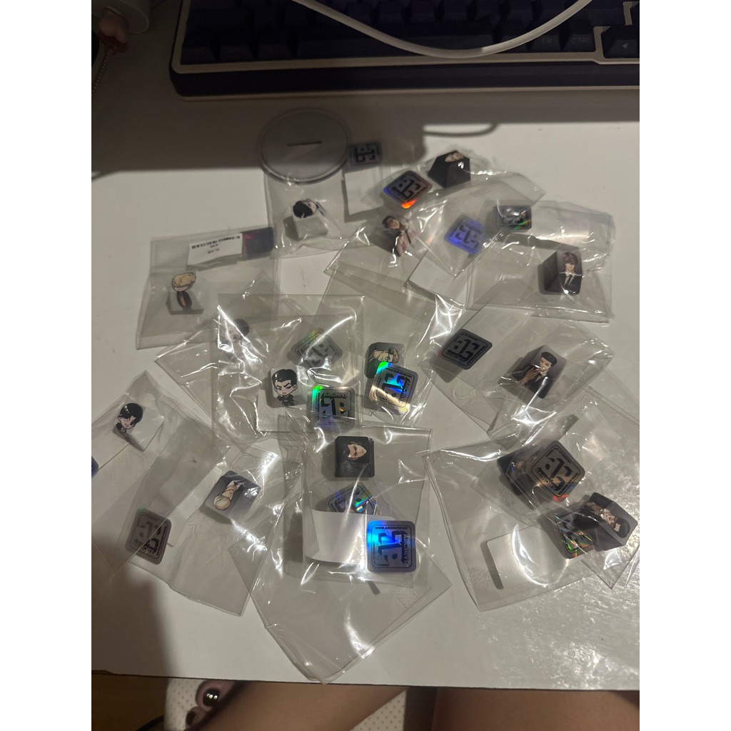 official lookism merchandise PTJ entertainment archive.P keycaps