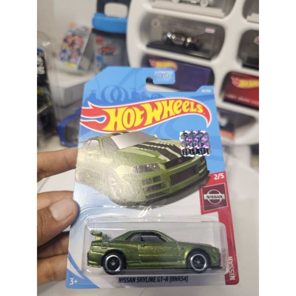 Hot Wheels 2019 Nissan Skyline GT-R (BNR34) THS Treasure Hunt