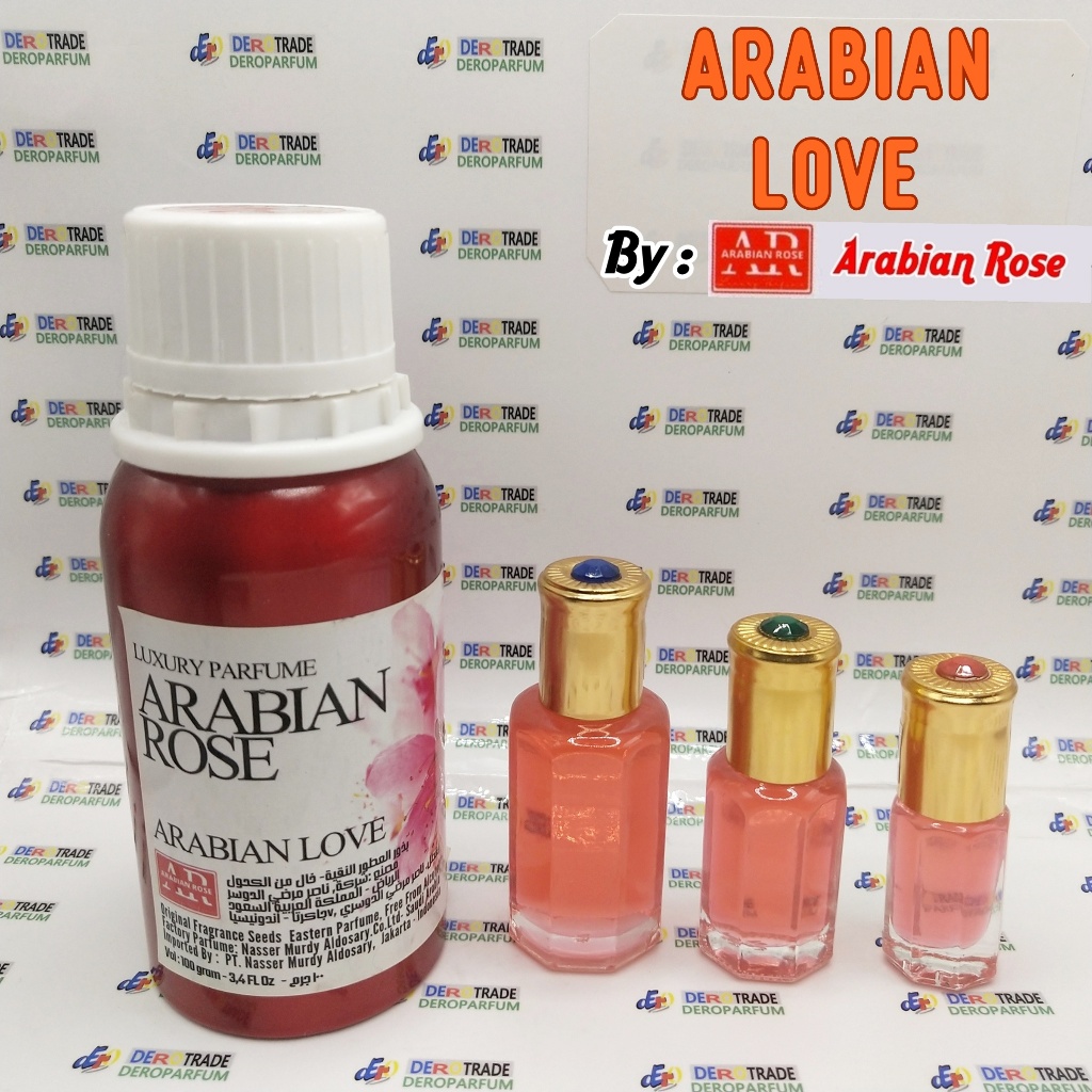 PARFUM ARABIAN LOVE BY ARABIAN ROSE BIBIT MINYAK WANGI