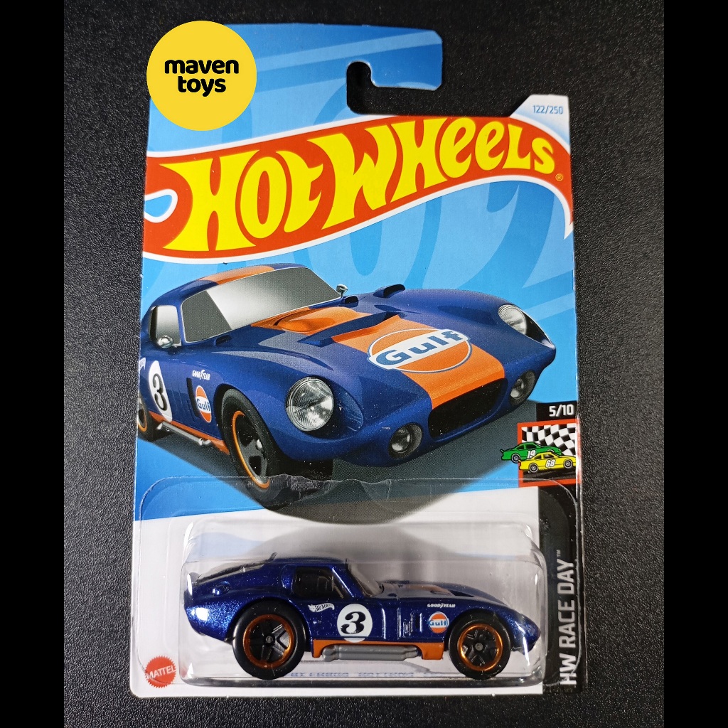 Hot Wheels Reguler / Hotwheels Reguler - SHELBY COBRA "DAYTONA" COUPE