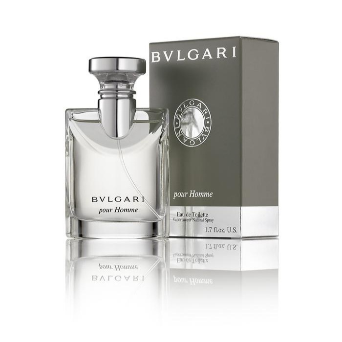 B V L G A R I P O U R H O M M E Parfum Pria EDT 100ml Tahan Lama Wangi Fresh Woody Floral Aromatic M