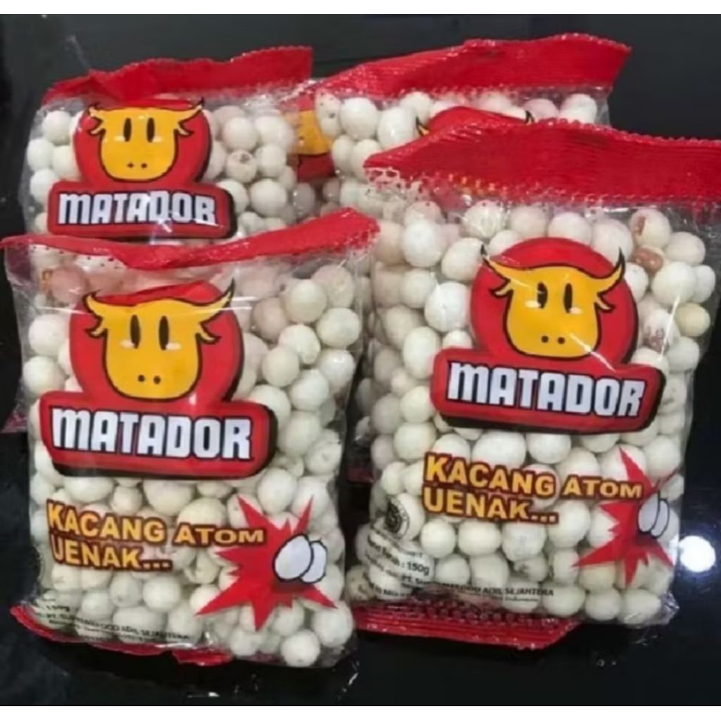 KACANG ATOM MATADOR / KACANG ATOM KEMASAN / KACANG ATOM GURIH RENYAH