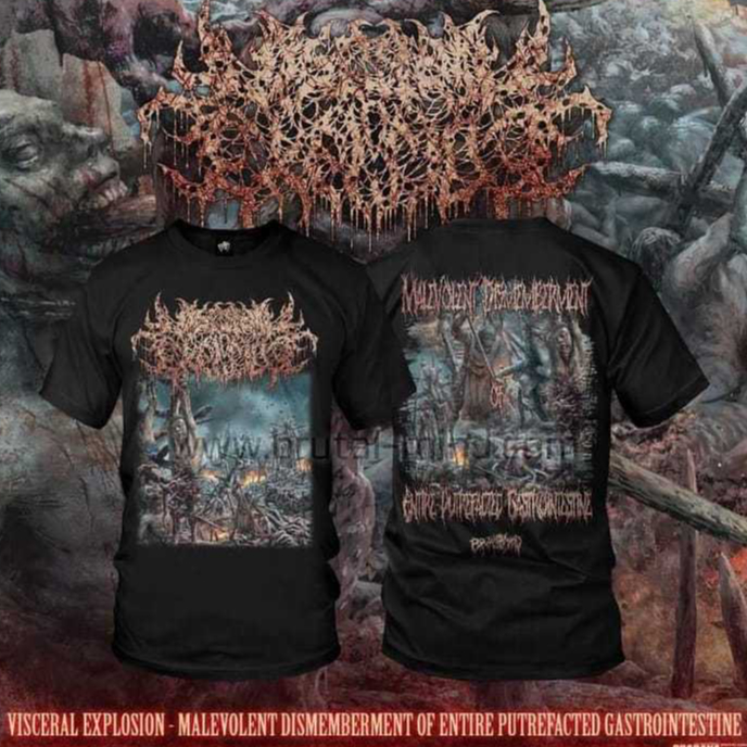 TSHIRT - VISCERAL EXPLOSION - Malevolent Dismemberment