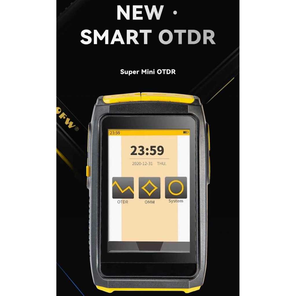 OFW Alat Tester Kabel Fiber Optik OTDR OMM Touchscreen 1625nm - FTM-3000D