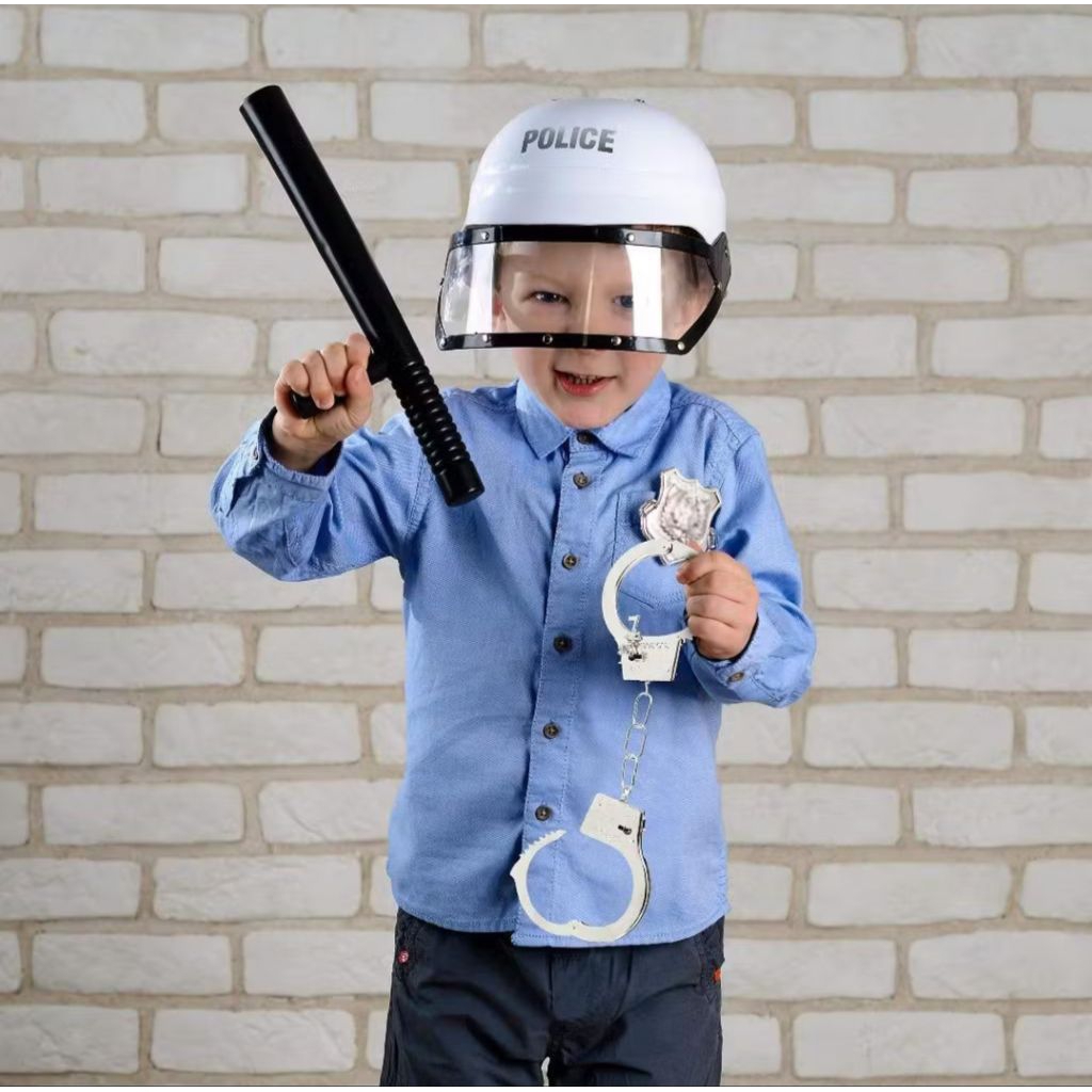 HW Collection Aksesoris Lingerie Borgol Tangan Handcuff Polisi  Mainan Prank Cosplay Halloween HWAC0