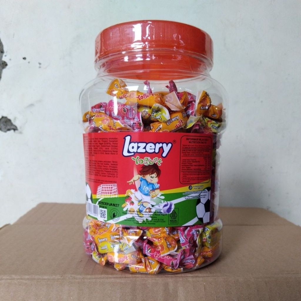 

Permen lazery yogurt ples isi 200 pcs