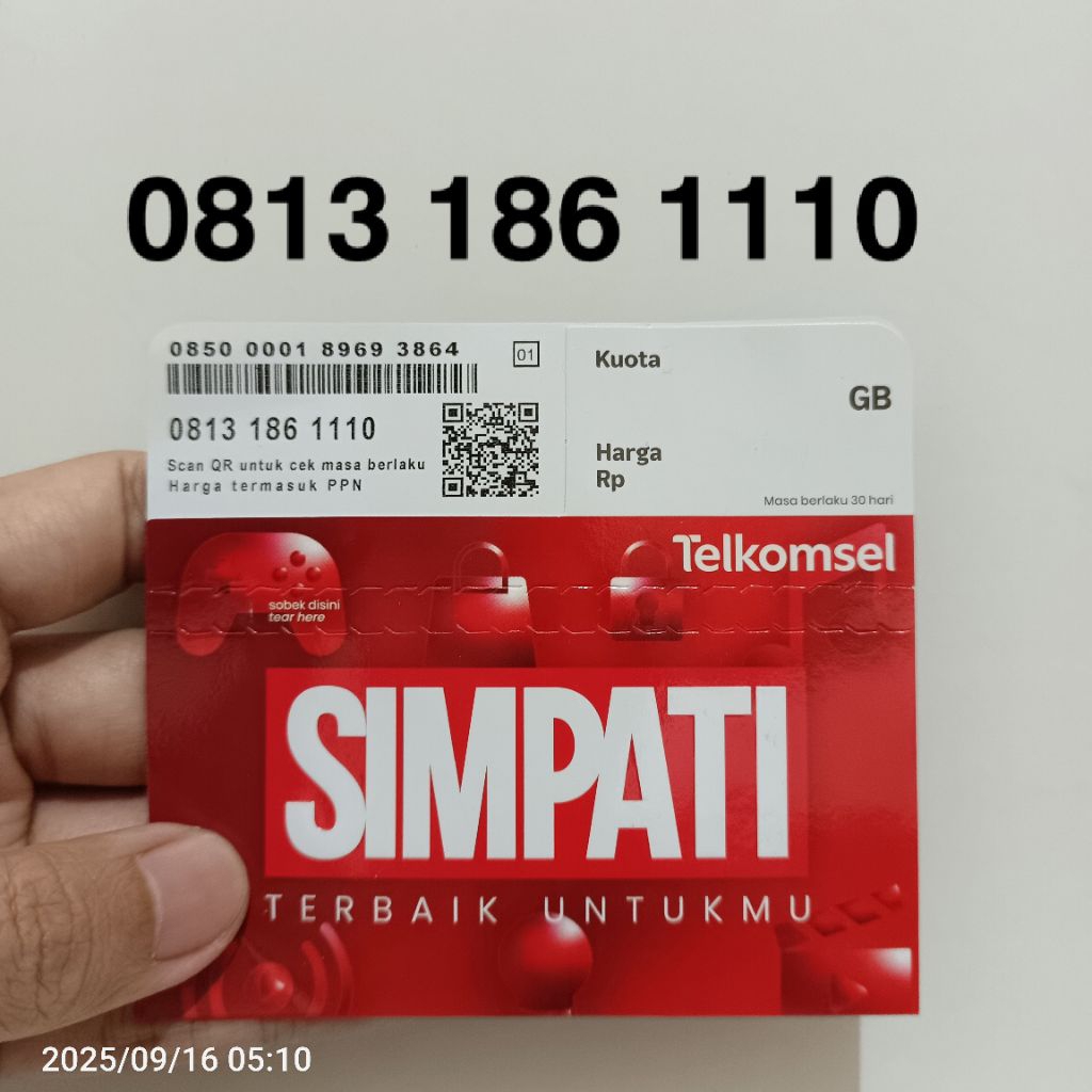 NOMOR CANTIK SIMPATI 11 DIGIT