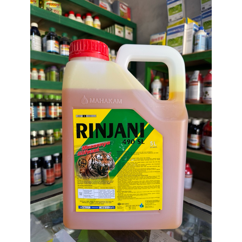 Herbisida Sistemik Rinjani 490 SL 5 Liter