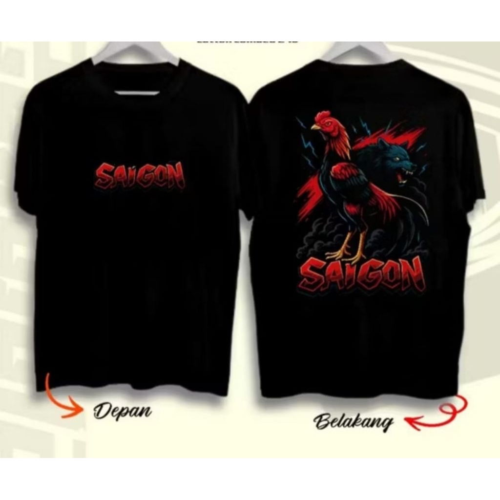 Kaos Ayam Saigon | Ayam Laga Petarung