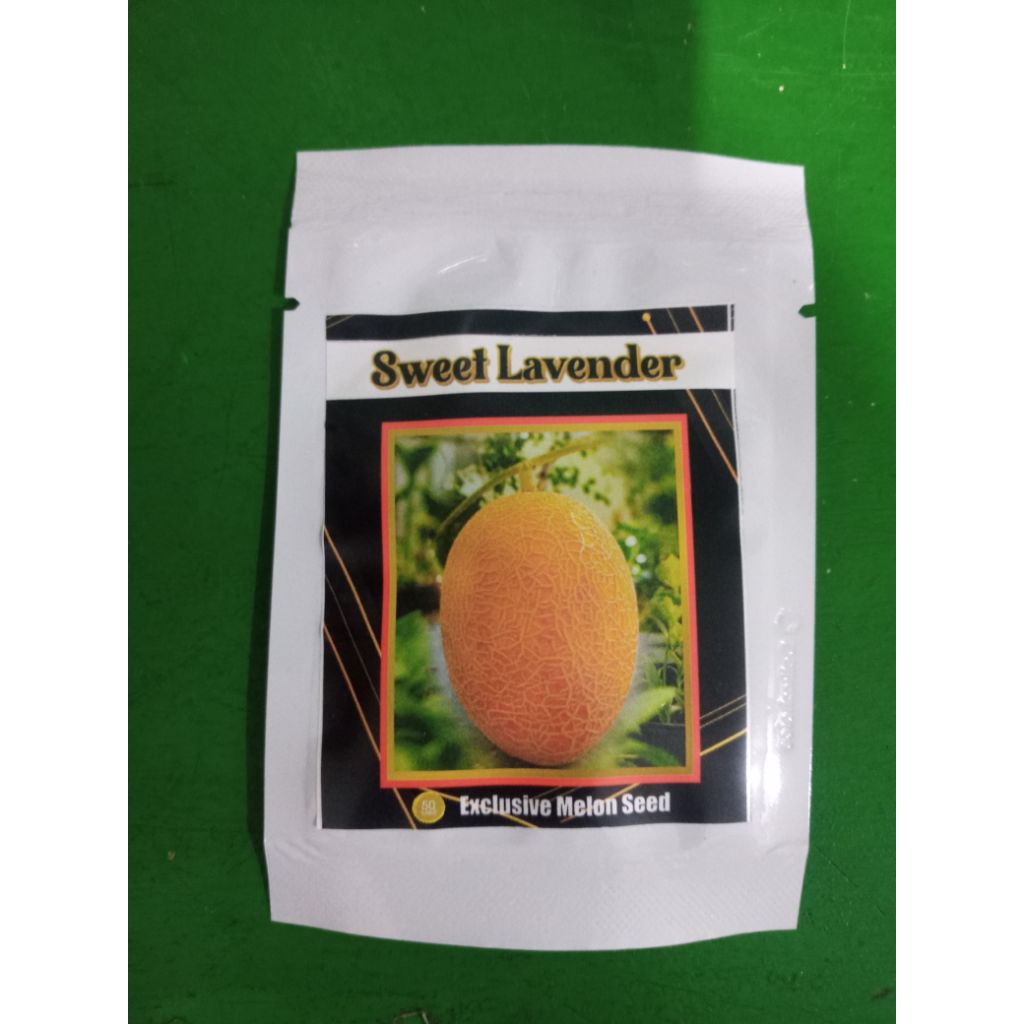 Benih Melon Sweet Lavender Exclusive Melon Seed Isi 50 seed