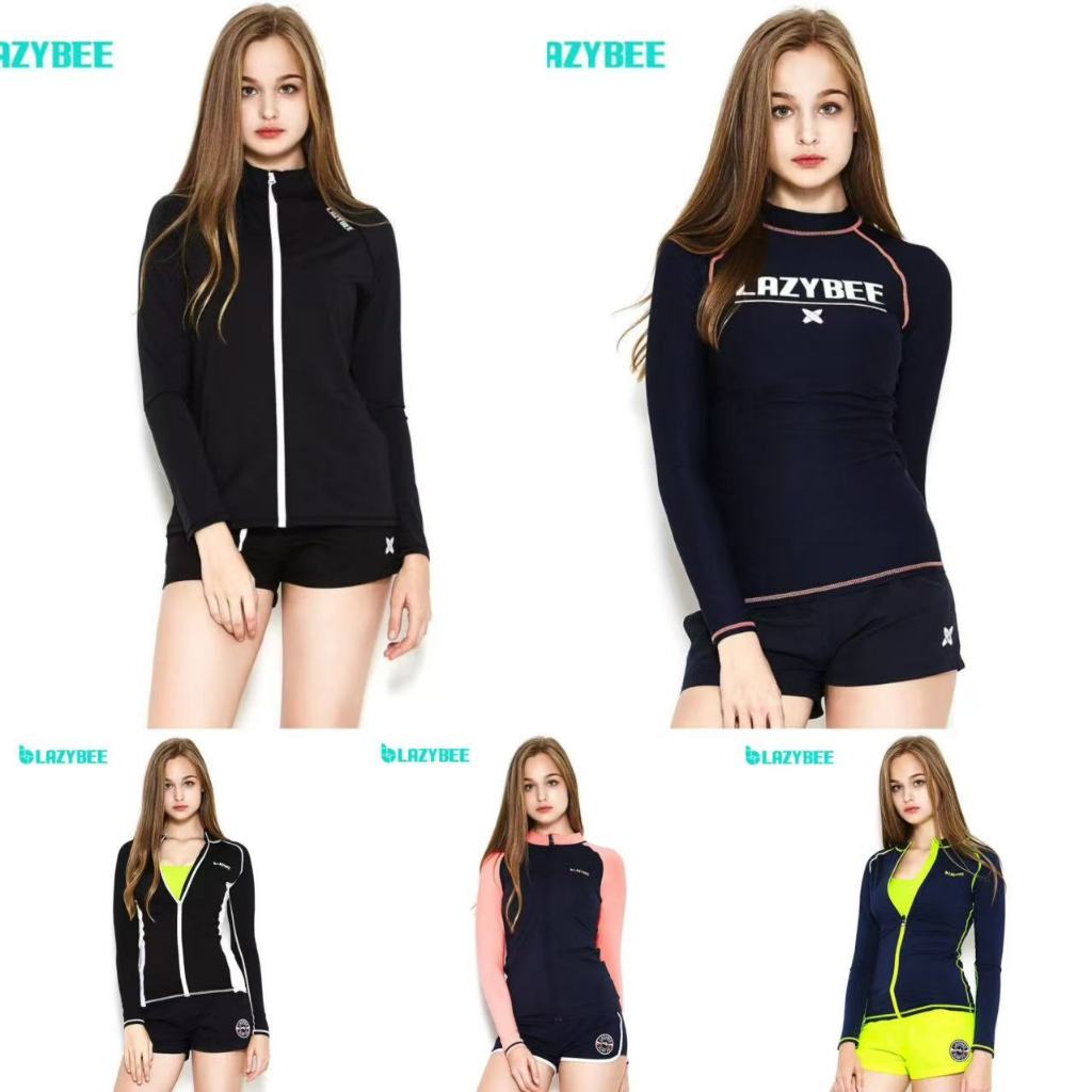 LAZYBEE Korean quick drying sun protection slim fit surfing and floating diving mother's suit diving