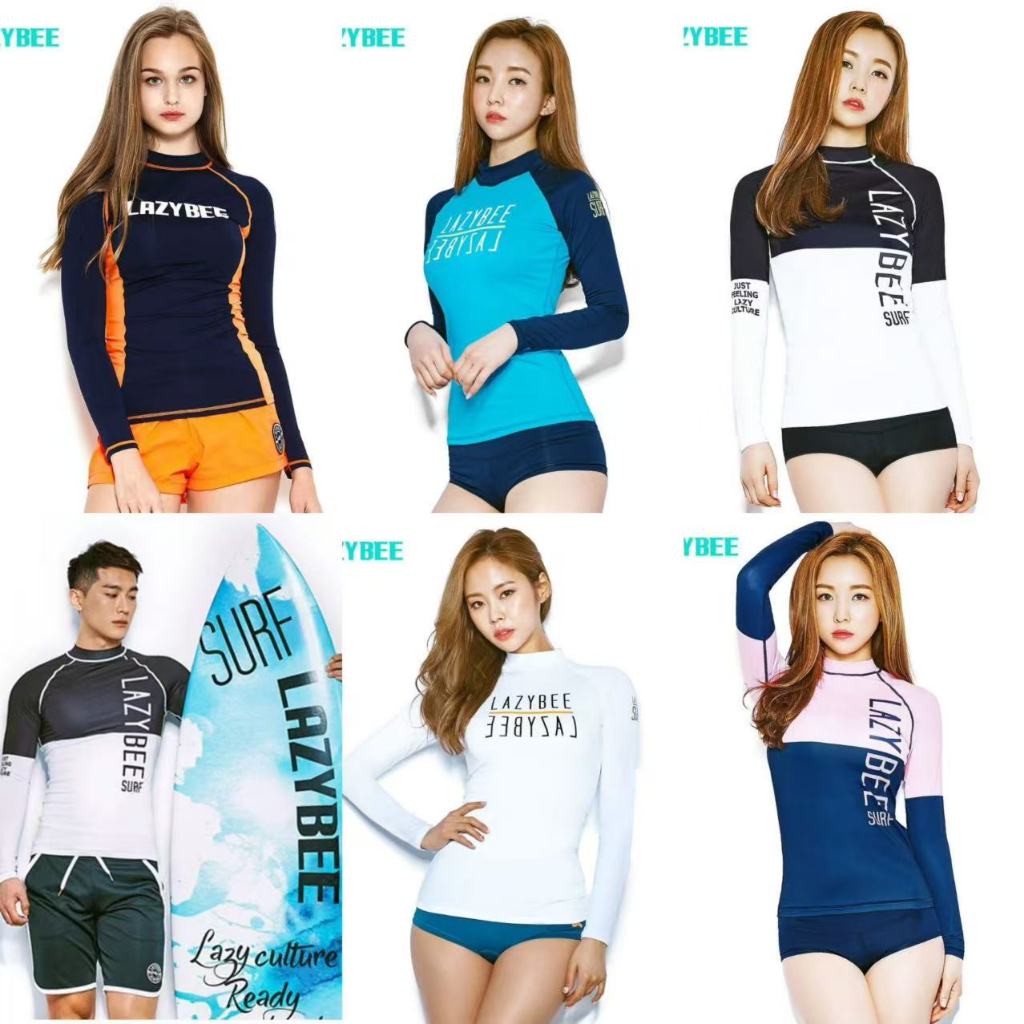 LAZYBEE Korean quick drying sun protection slim fit surfing and floating diving mother's suit diving